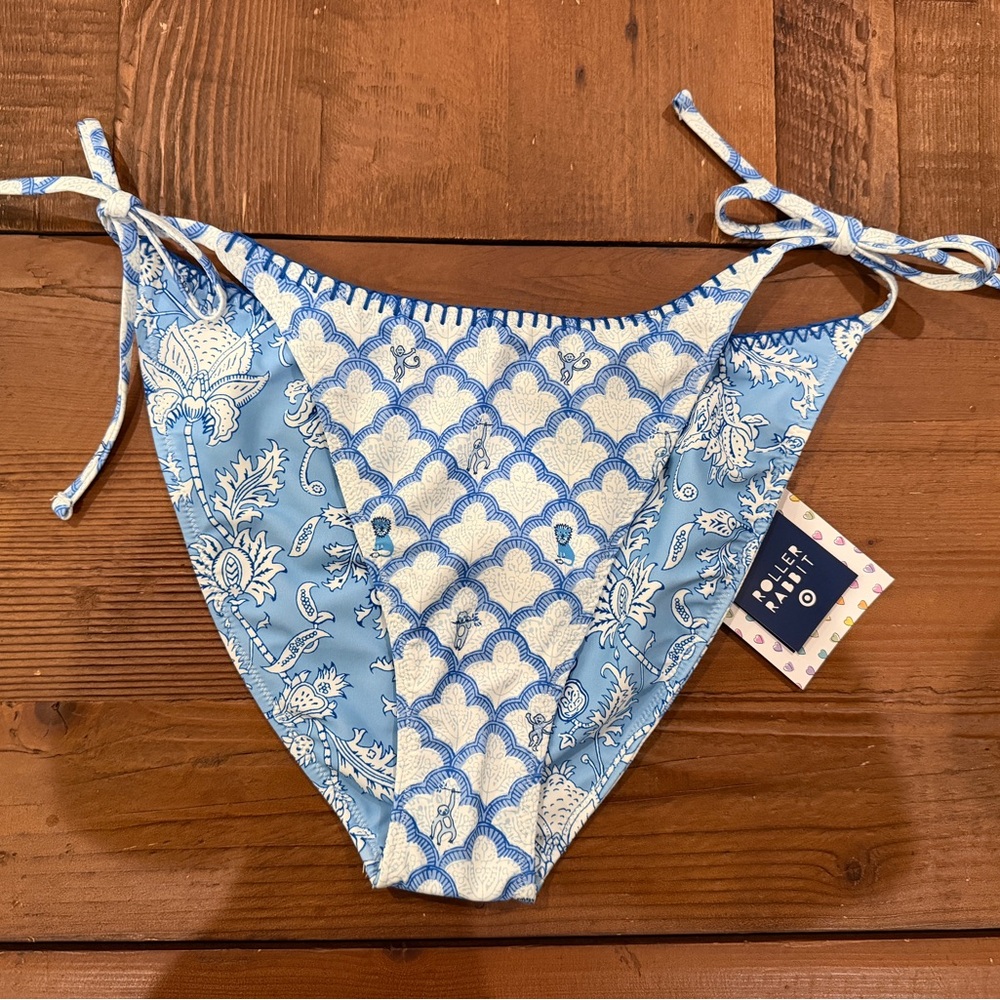 Roller Rabbit x Target Women’s Geo Trellis/Floral Vines Reversible Bottom M